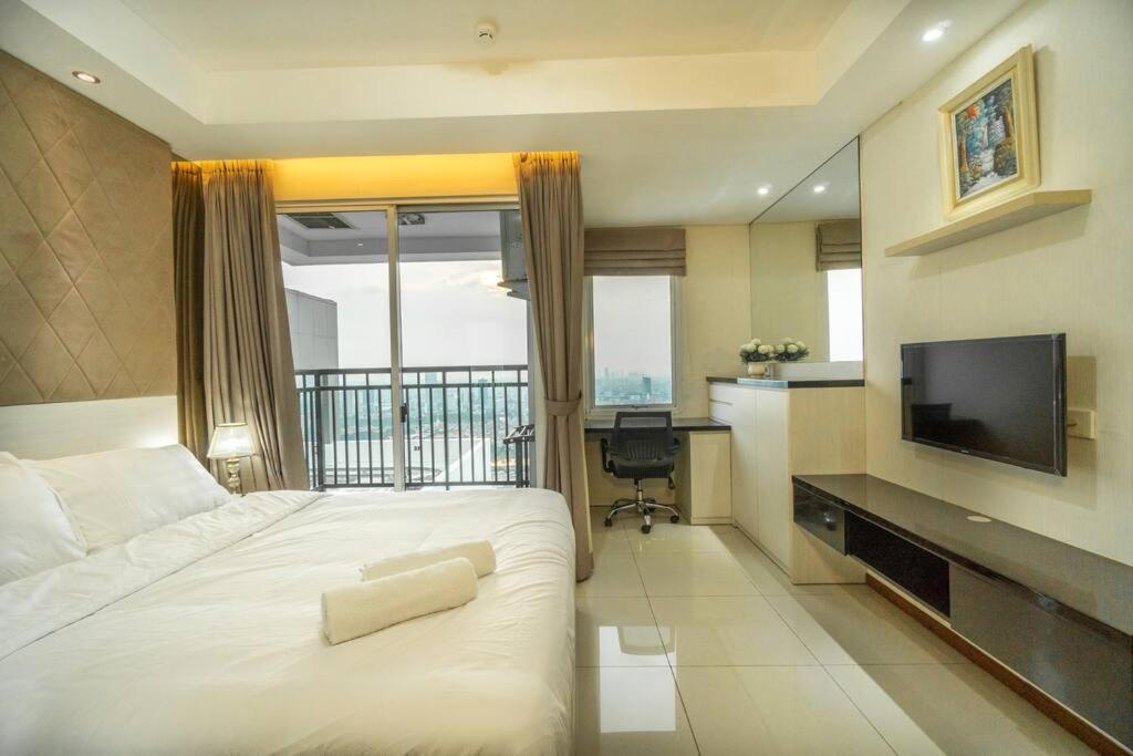 Modern & Comfy Studio In Central Jakarta, Scbd Exterior foto
